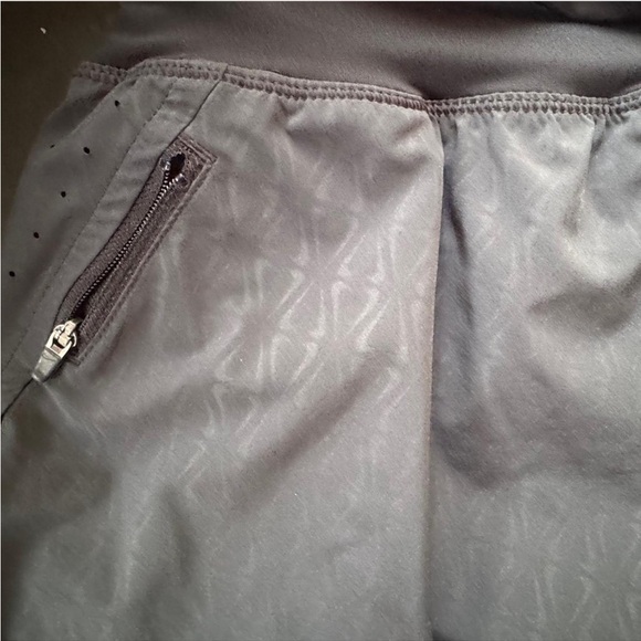 Nike Dark Gray and Black Athletic Shorts Lightweight Breathable Design - Picture 3 of 7